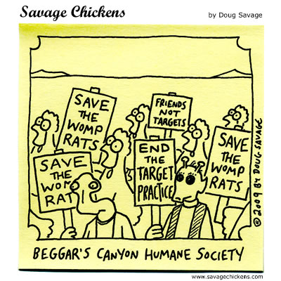Savage Chickens - Save the Womp Rats