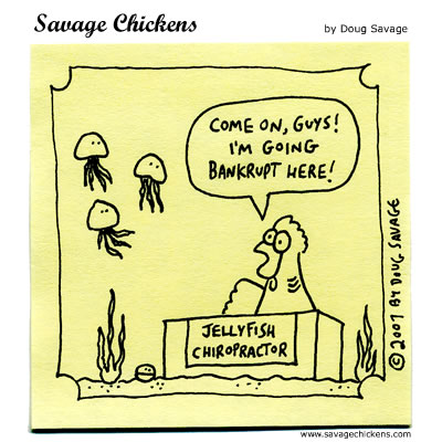 Savage Chickens - Jellyfish