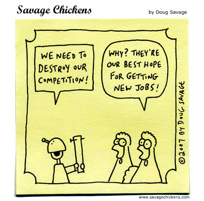 Savage Chickens - Competition