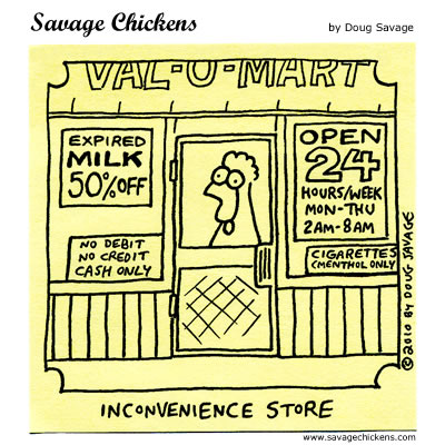 Savage Chickens - Open for Business