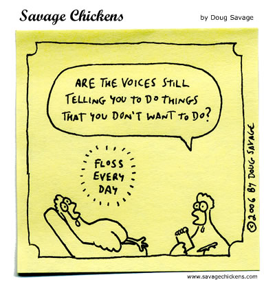 Savage Chickens - The Voices