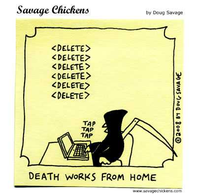 Savage Chickens - Death