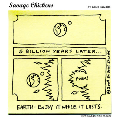 Savage Chickens - Earth