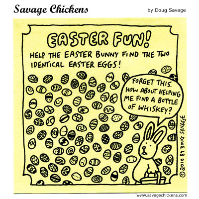 Savage Chickens - Easter Fun