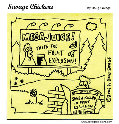 Savage Chickens - Explosion