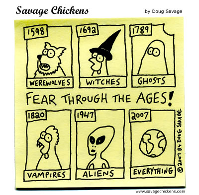 Savage Chickens - Scary Stuff