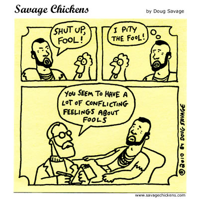 Savage Chickens - Fool Therapy