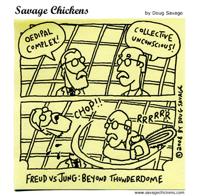 Savage Chickens - Freud vs Jung