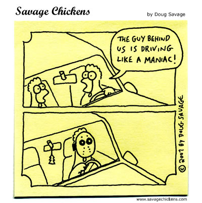 ... IV Cartoon | Savage Chickens - Cartoons on Sticky Notes by Doug Savage