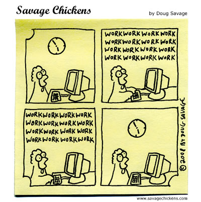 Savage Chickens - Friday