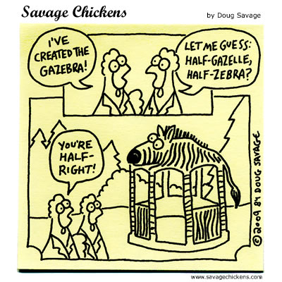 Savage Chickens - Fun With Genetics 6