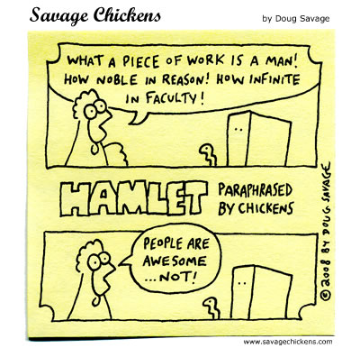 Savage Chickens - Piece of Work