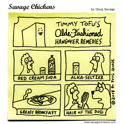 Savage Chickens - Hangover