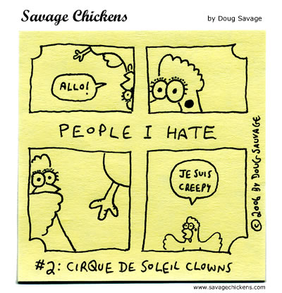 Savage Chickens - People I Hate 2