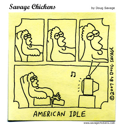 Savage Chickens - Must-See TV