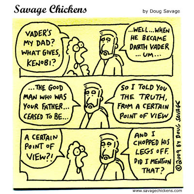 Savage Chickens - A Certain Point of View
