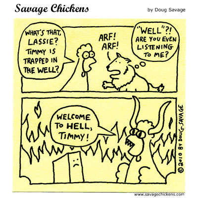 Savage Chickens - Lassie