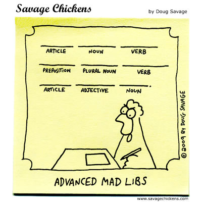 Savage Chickens - Wacky Word Fun