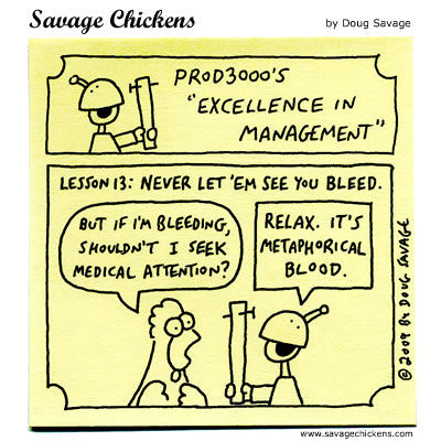 Savage Chickens - Excellence in Management 13