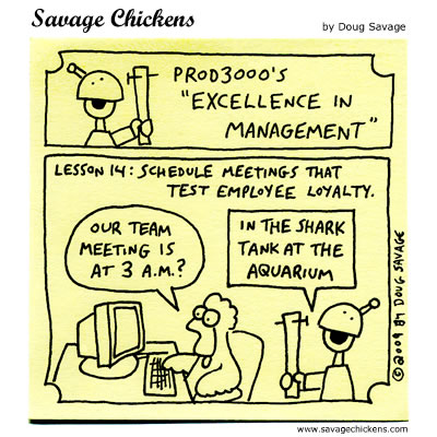 Savage Chickens - Excellence in Management 14