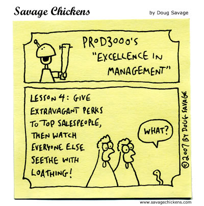 Savage Chickens - Excellence in Management 4