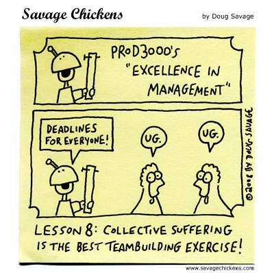 Savage Chickens - Excellence in Management 8