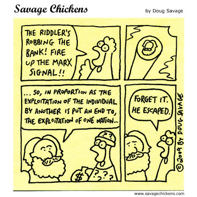 Savage Chickens - Philosopher Hero