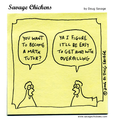 Savage Chickens - Do the Math