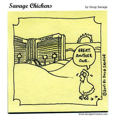Savage Chickens - The Desert