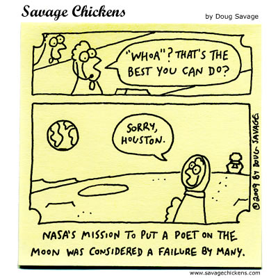 Savage Chickens - One Small Step