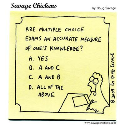 Image result for multiple choice funny questions