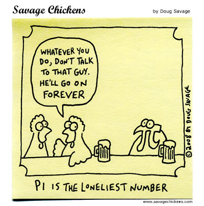 Savage Chickens - Pi