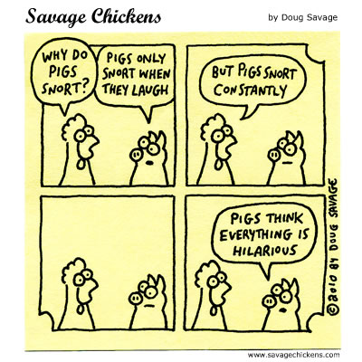 Savage Chickens - Pigs