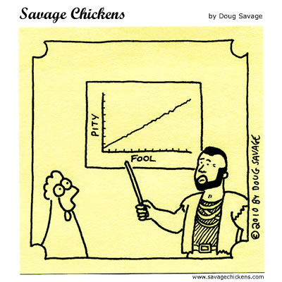 Savage Chickens - Mr. T Explains