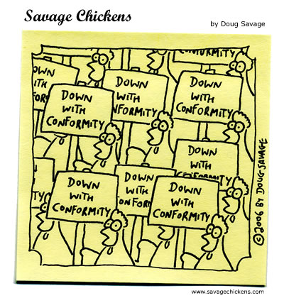 Savage Chickens - Protest Rally