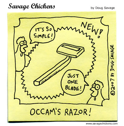 Savage Chickens - Razor