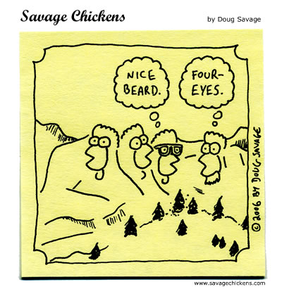 Savage Chickens - Rushmore