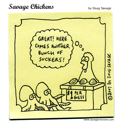 Savage Chickens - Shell Game