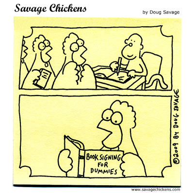 Savage Chickens - The Signing