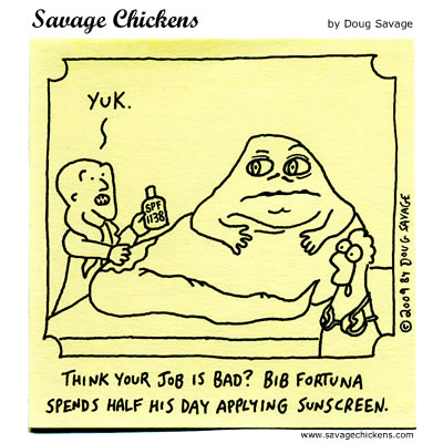 Savage Chickens - Under the Tatooine Suns