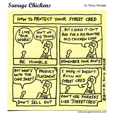Savage Chickens - Street Cred