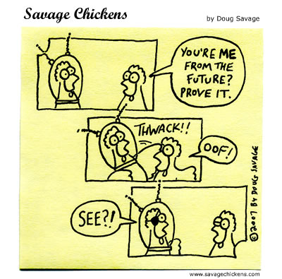 Savage Chickens - A Thwack In Time