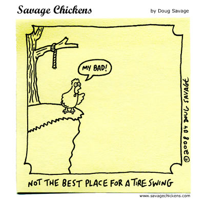 Savage Chickens - Higher