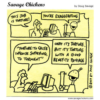 Savage Chickens - Torture