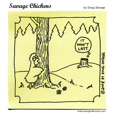 Savage Chickens - Treehugger
