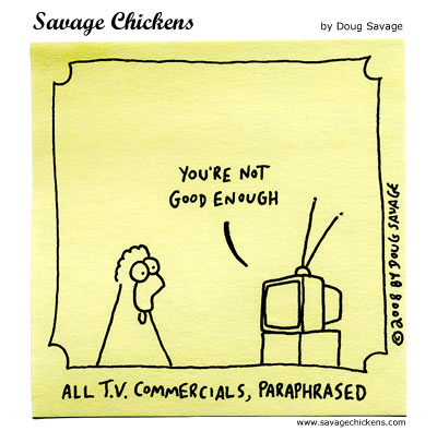 Savage Chickens - Commercial Break