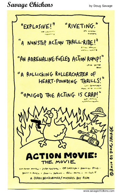 Savage Chickens - Action Movie