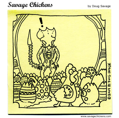 Savage Chickens - Easter Prank