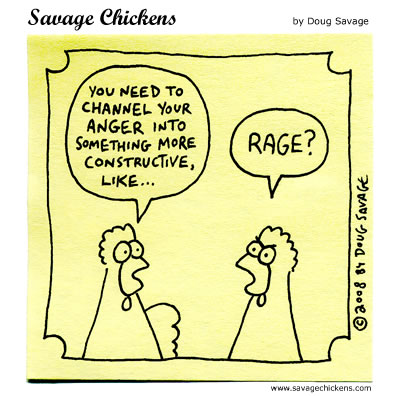 Savage Chickens - Anger