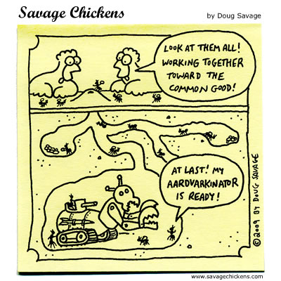 Savage Chickens - The Common Good